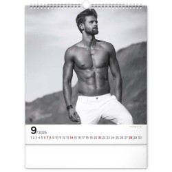 Nástěnný kalendář Men 2024, 30 x 34 cm