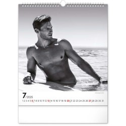 Nástěnný kalendář Men 2024, 30 x 34 cm