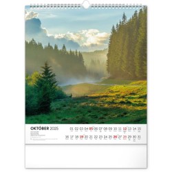 Nástenný kalendár Čarokrásne Slovensko 2024, 30 x 34 cm