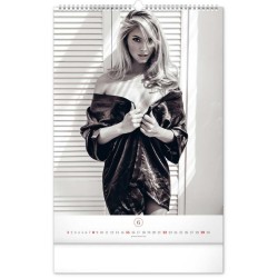 Nástěnný kalendář Romantic Girls - Martin Šebesta 2024, 33 x 46 cm