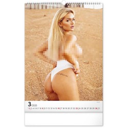 Nástěnný kalendář Women 2024, 33 x 46 cm