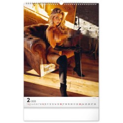 Nástěnný kalendář Women 2024, 33 x 46 cm