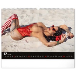 Nástěnný kalendář Summer Paradise 2024, 48 x 33 cm
