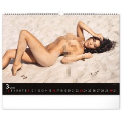 Nástěnný kalendář Summer Paradise 2024, 48 x 33 cm
