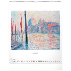 Nástěnný kalendář Impresionismus 2024, 48 x 56 cm