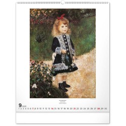 Nástěnný kalendář Impresionismus 2024, 48 x 56 cm