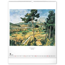 Nástěnný kalendář Impresionismus 2024, 48 x 56 cm