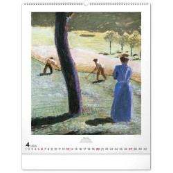 Nástěnný kalendář Impresionismus 2024, 48 x 56 cm