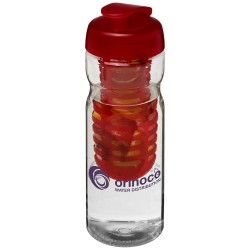 Sportovní láhev s infuzérem a vyklápěcím víčkem H2O Base 650 ml