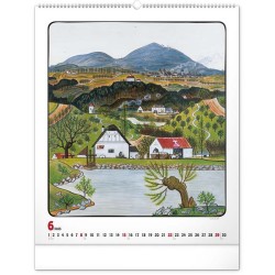 Nástěnný kalendář Josef Lada 2024, 48 x 56 cm