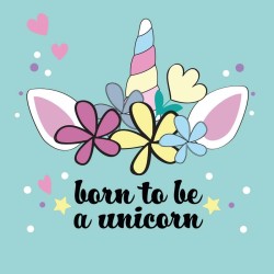 Poznámkový kalendář Šťastní jednorožci 2024, 30 x 30 cm