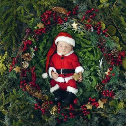 Poznámkový kalendář Babies - Věra Zlevorová 2024, 30 x 30 cm