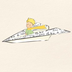 Poznámkový kalendář Malý princ 2024, 30 x 30 cm