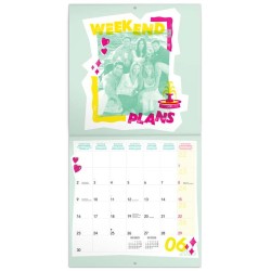 Poznámkový kalendář Přátelé 2024, 30 x 30 cm