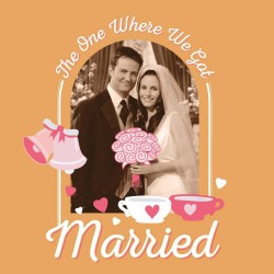 Poznámkový kalendář Přátelé 2024, 30 x 30 cm