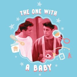 Poznámkový kalendář Přátelé 2024, 30 x 30 cm