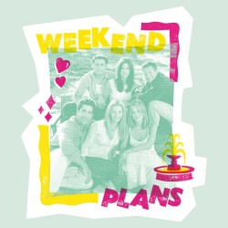 Poznámkový kalendář Přátelé 2024, 30 x 30 cm