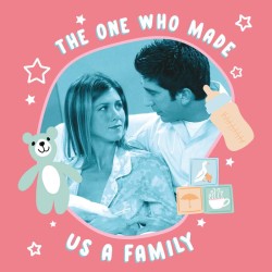 Poznámkový kalendář Přátelé 2024, 30 x 30 cm