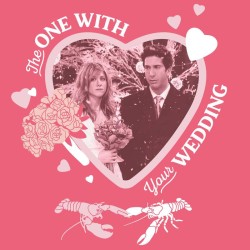 Poznámkový kalendář Přátelé 2024, 30 x 30 cm