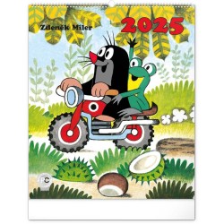 Nástěnný kalendář Krteček 2024, 48 x 56 cm