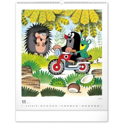 Nástěnný kalendář Krteček 2024, 48 x 56 cm