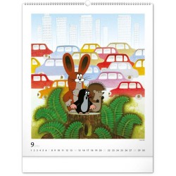 Nástěnný kalendář Krteček 2024, 48 x 56 cm