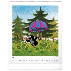 Nástěnný kalendář Krteček 2024, 48 x 56 cm