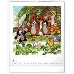 Nástěnný kalendář Krteček 2024, 48 x 56 cm