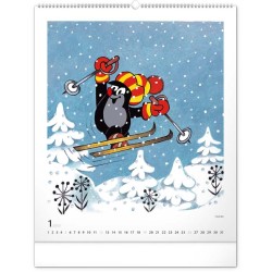 Nástěnný kalendář Krteček 2024, 48 x 56 cm