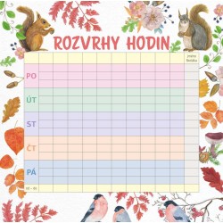 Rodinný plánovací kalendář 2024, 30 x 30 cm