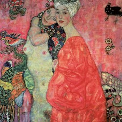 Poznámkový kalendář Gustav Klimt 2024, 30 x 30 cm