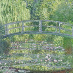 Poznámkový kalendář Claude Monet 2024, 30 x 30 cm