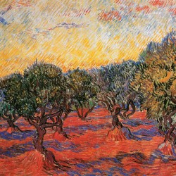 Poznámkový kalendář Vincent van Gogh 2024, 30 x 30 cm