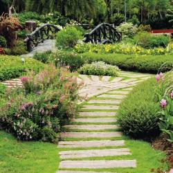 Poznámkový kalendář Zahrady 2024, 30 x 30 cm