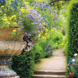 Poznámkový kalendář Zahrady 2024, 30 x 30 cm