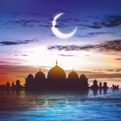 Poznámkový kalendář Měsíc 2024, 30 x 30 cm