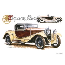 Poznámkový kalendář Classic Cars - Václav Zapadlík, 2024, 30 x 30 cm
