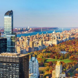 Poznámkový kalendář New York 2024, 30 x 30 cm