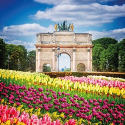 Poznámkový kalendář Paříž 2024, 30 x 30 cm