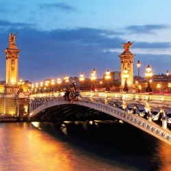 Poznámkový kalendář Paříž 2024, 30 x 30 cm