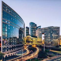 Poznámkový kalendář Paříž 2024, 30 x 30 cm