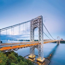 Poznámkový kalendář Mosty 2024, 30 x 30 cm