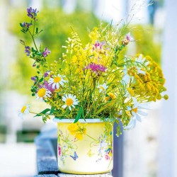 Poznámkový kalendář Květiny 2024, 30 x 30 cm