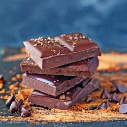 Poznámkový kalendář Čokoláda 2024, voňavý, 30 x 30 cm