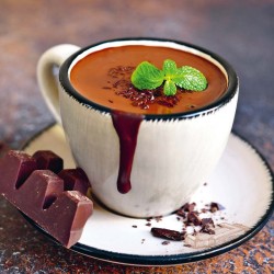 Poznámkový kalendář Čokoláda 2024, voňavý, 30 x 30 cm