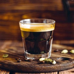 Poznámkový kalendář Káva 2024, voňavý, 30 x 30 cm