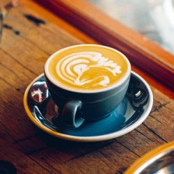 Poznámkový kalendář Káva 2024, voňavý, 30 x 30 cm