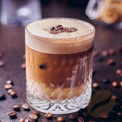 Poznámkový kalendář Káva 2024, voňavý, 30 x 30 cm