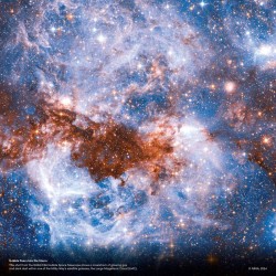 Poznámkový kalendář NASA 2024, 30 x 30 cm