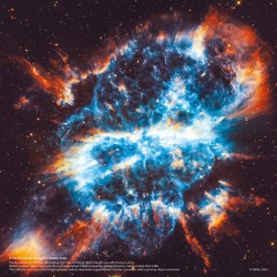 Poznámkový kalendář NASA 2024, 30 x 30 cm